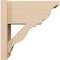 Ekena Millwork 7 1/2-in W x 14-in D x 14-in H Funston Trad Rough Cedar Woodgrain TimberThane Outlooker, Primed Tan OUTUR075X14X14FST04RCPR - alternate 5